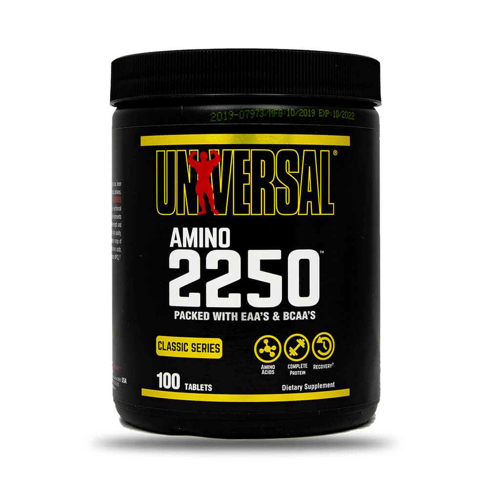 Amino 2250 Aminos Universal Nutrition 100 Tabletas