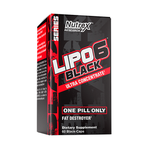 Nutrex Lipo-6 Black UC Quemador de Grasa 60 Capsulas Quemador de Grasa Termogénico onelastrep.cl