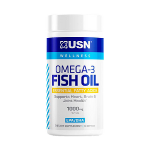 USN Omega-3 Fish Oil 90 Softgels Fish Oil, Flax Oil, Omegas onelastrep.cl