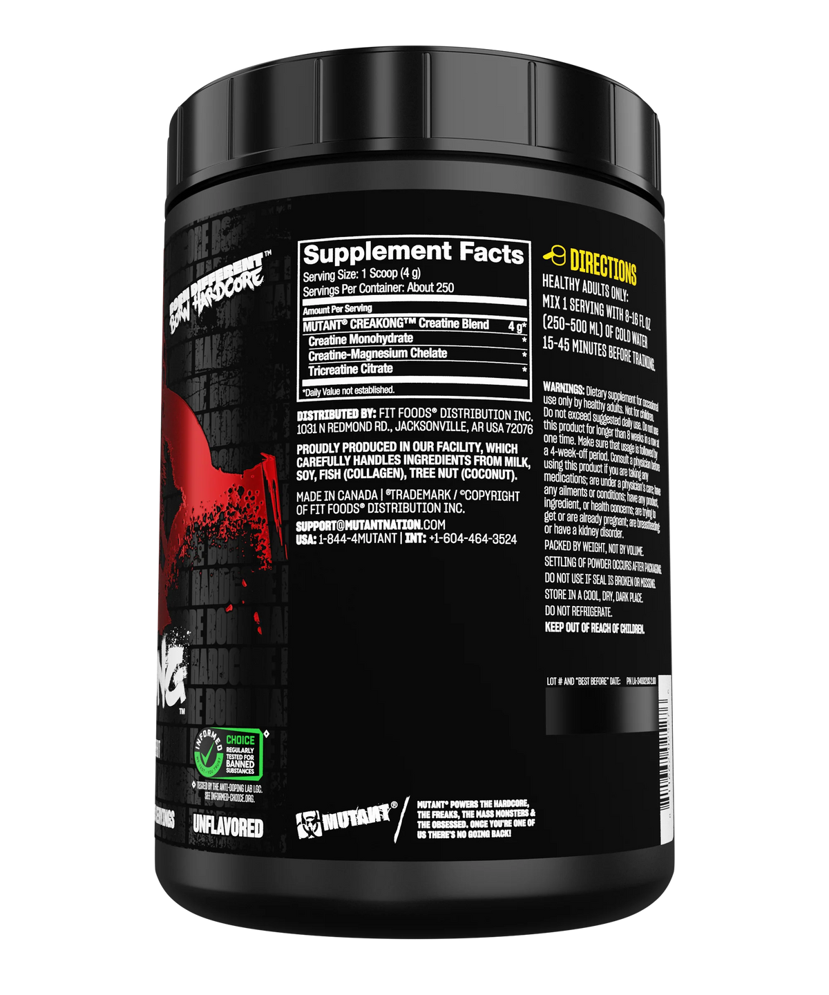 Mutant Creakong Creatina [1 Kg]