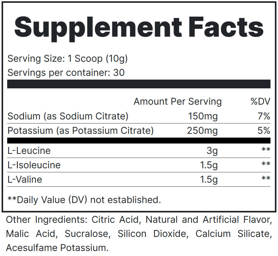 REDCON1 Breach Aminos Post-Workout 30 Servicios BCAA's onelastrep.cl