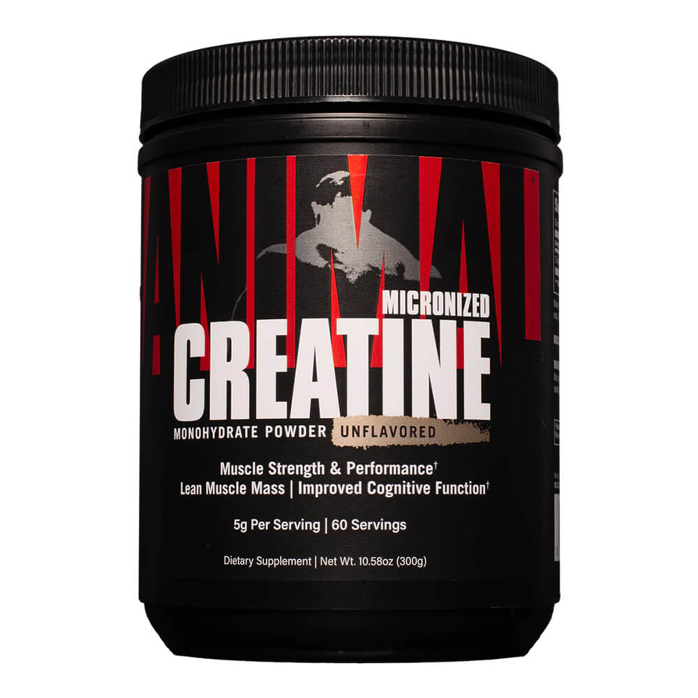 Animal Creatina Micronizada Monohidrato Micronized Creatine 300 Gr