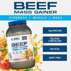 Applied Nutrition - Beef Mass Gainer [3.13 kg · 25 Servicios]