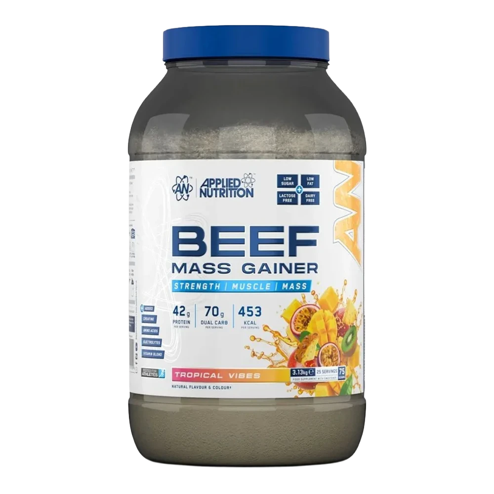 Applied Nutrition - Beef Mass Gainer [3.13 kg · 25 Servicios]