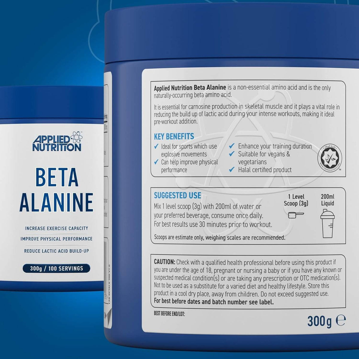 Applied Nutrition Beta-Alanine - 300 g