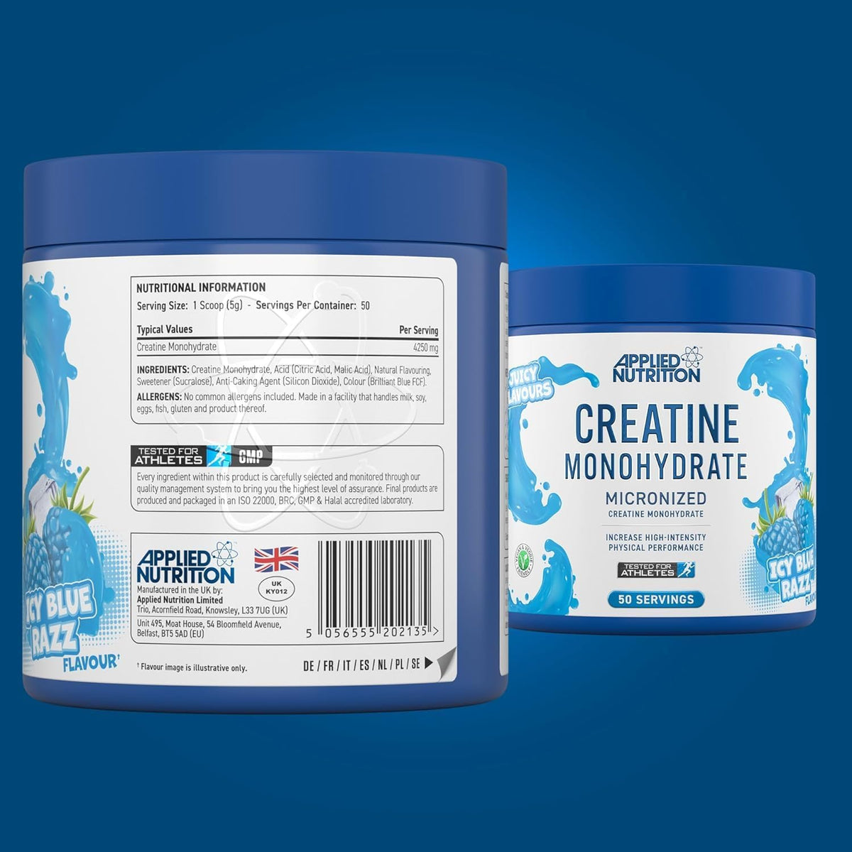 Applied Nutrition Creatine Monohydrate - Sabores [250 g]