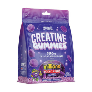 Applied Nutrition Creatine Gummies - 3000 mg Creatina Monohidratada (80 Gummies)