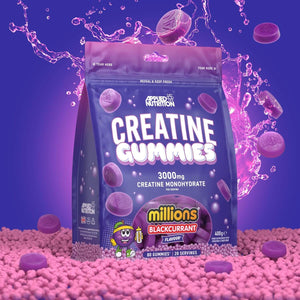 Applied Nutrition Creatine Gummies - 3000 mg Creatina Monohidratada (80 Gummies)