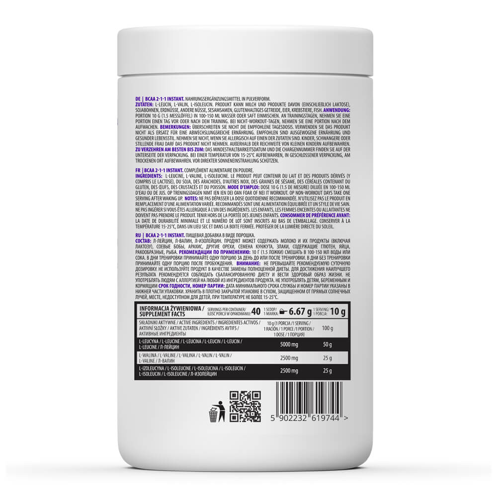 Aminos OstroVit BCAA 2-1-1 Instant 400 Gr