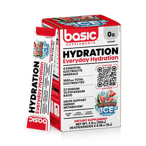 Basic Hydration - Electrolitos Sin Azúcar [20 Sobres]