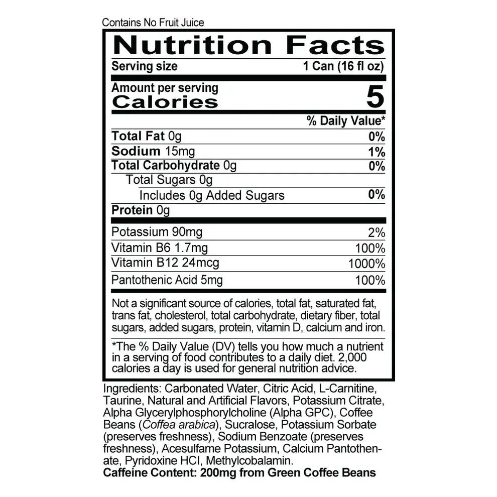 REDCON1 Energy Drink RTD Bebida Energetica 473 mL