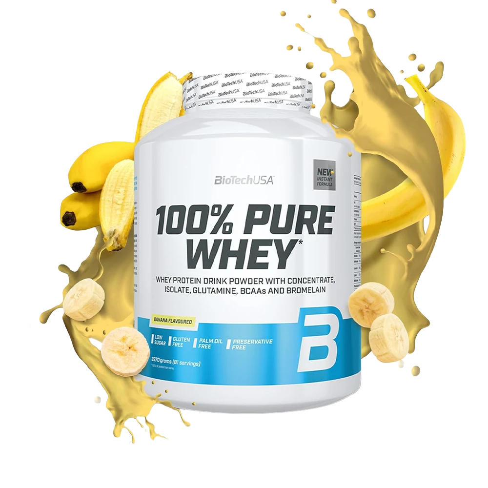 BioTechUSA 100% Pure Whey Proteina 5 Lb