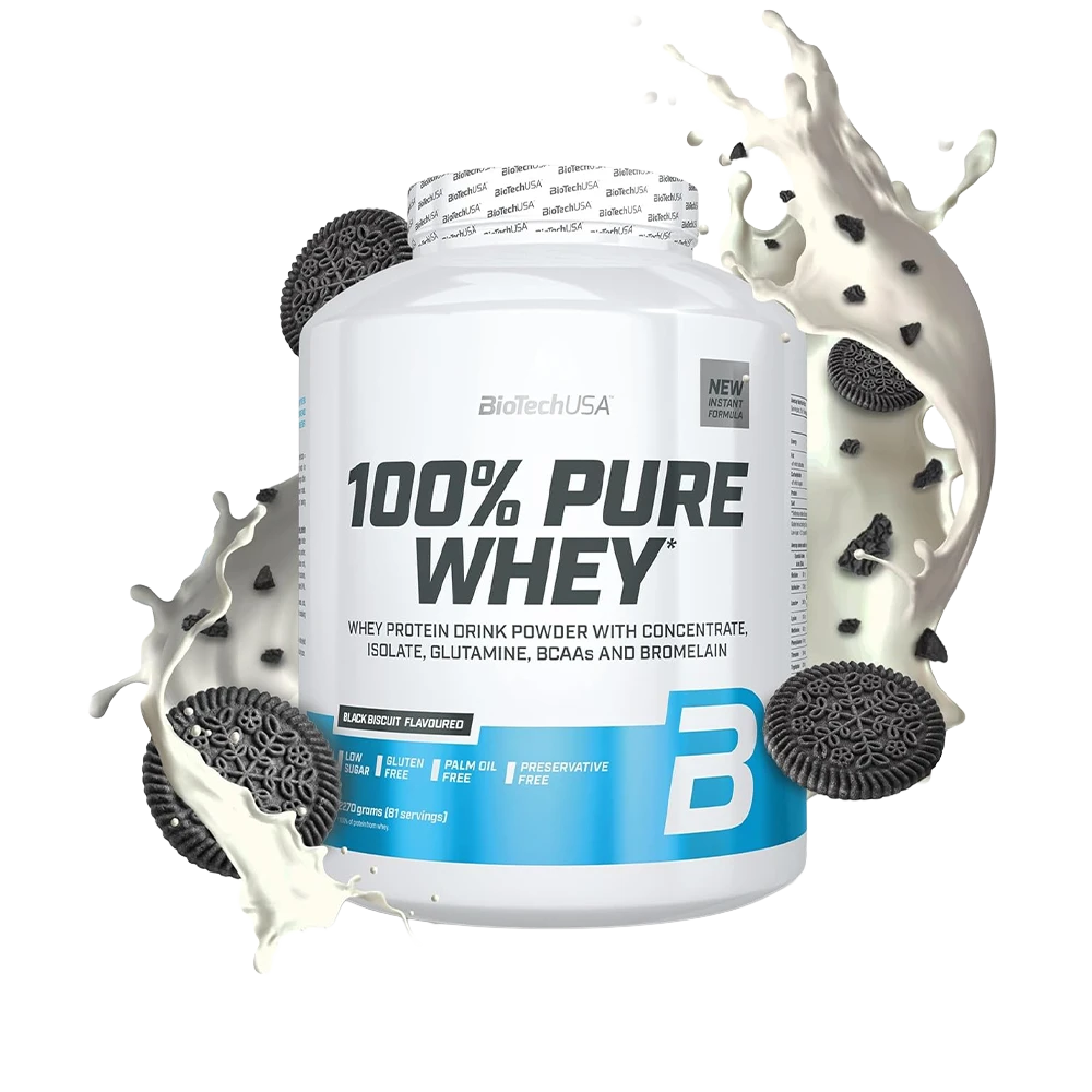 BioTechUSA 100% Pure Whey Proteina 5 Lb