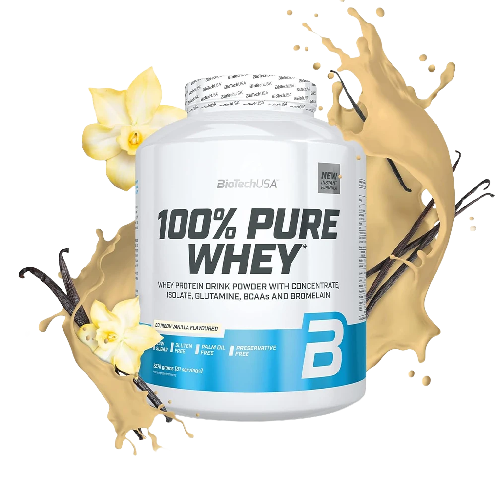 BioTechUSA 100% Pure Whey Proteina 5 Lb