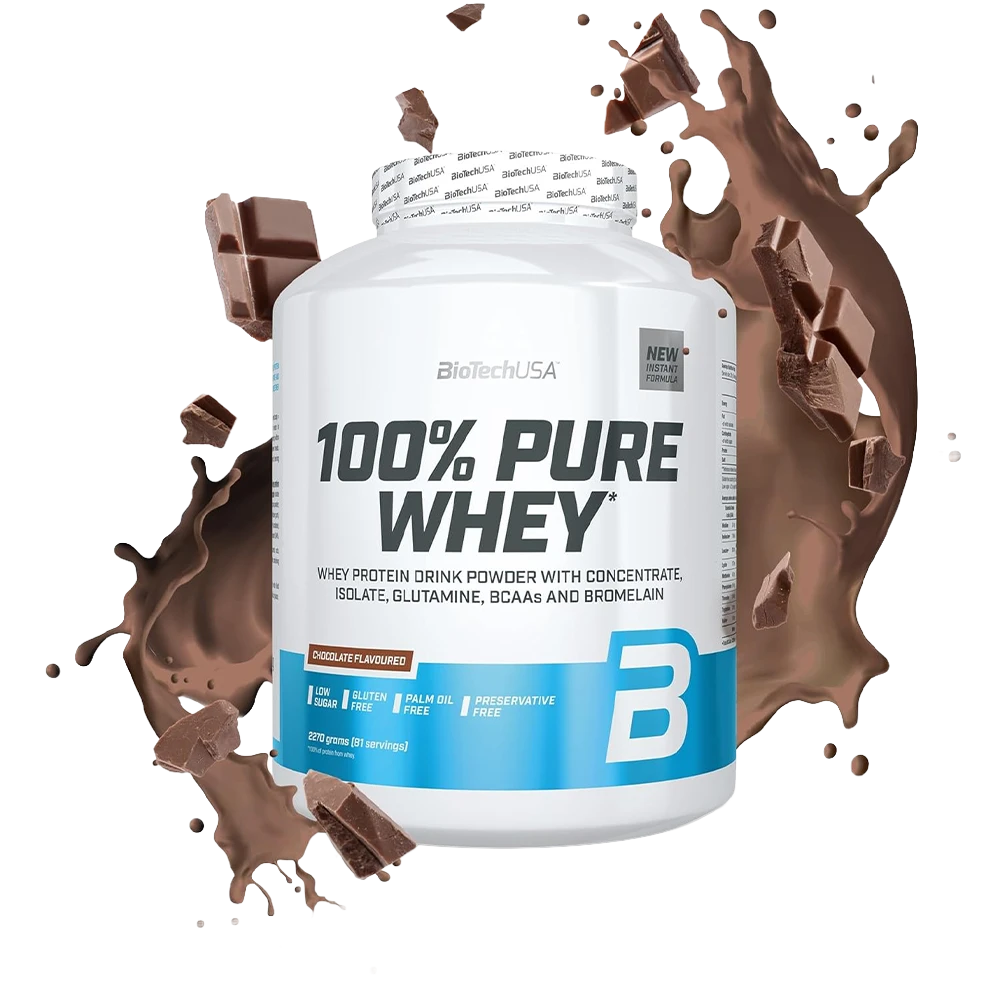 BioTechUSA 100% Pure Whey Proteina 5 Lb