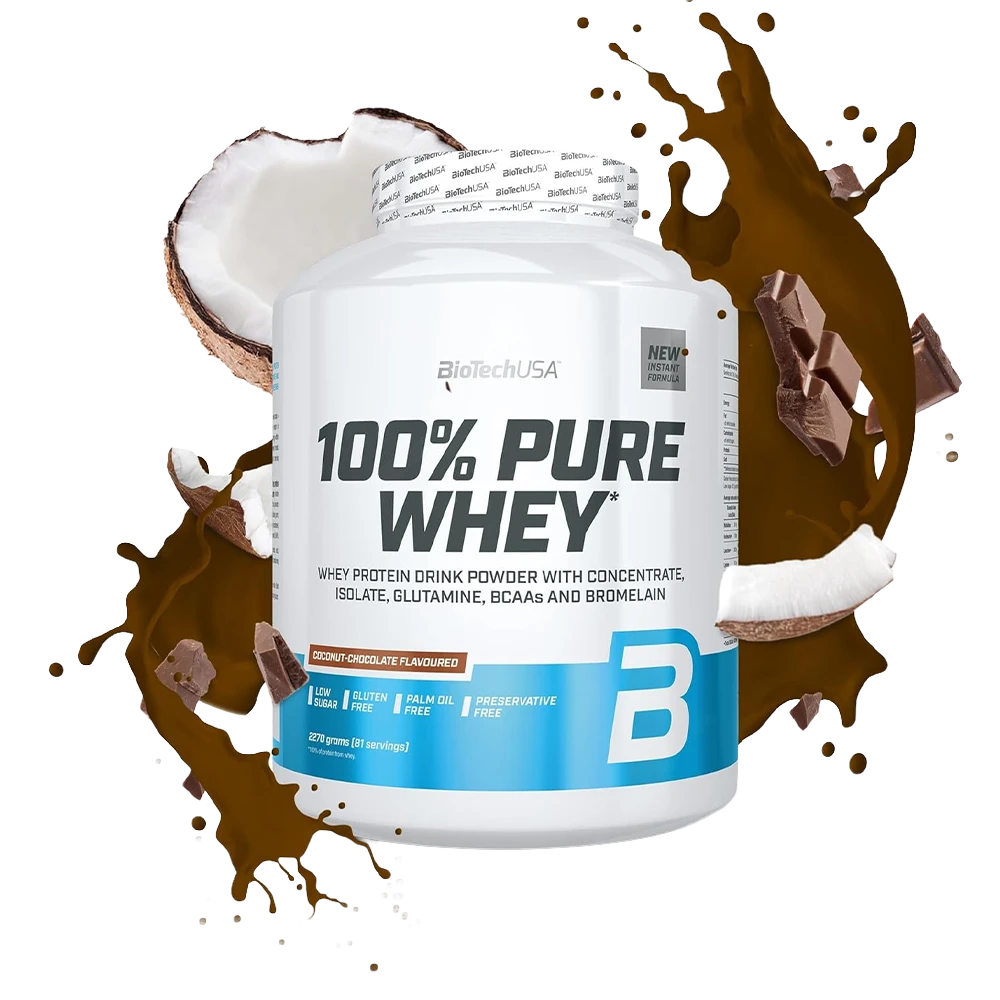 BioTechUSA 100% Pure Whey Proteina 5 Lb