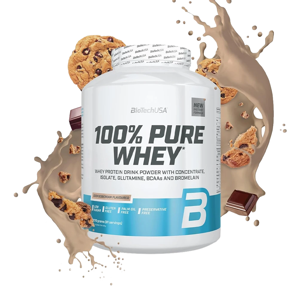 BioTechUSA 100% Pure Whey Proteina 5 Lb