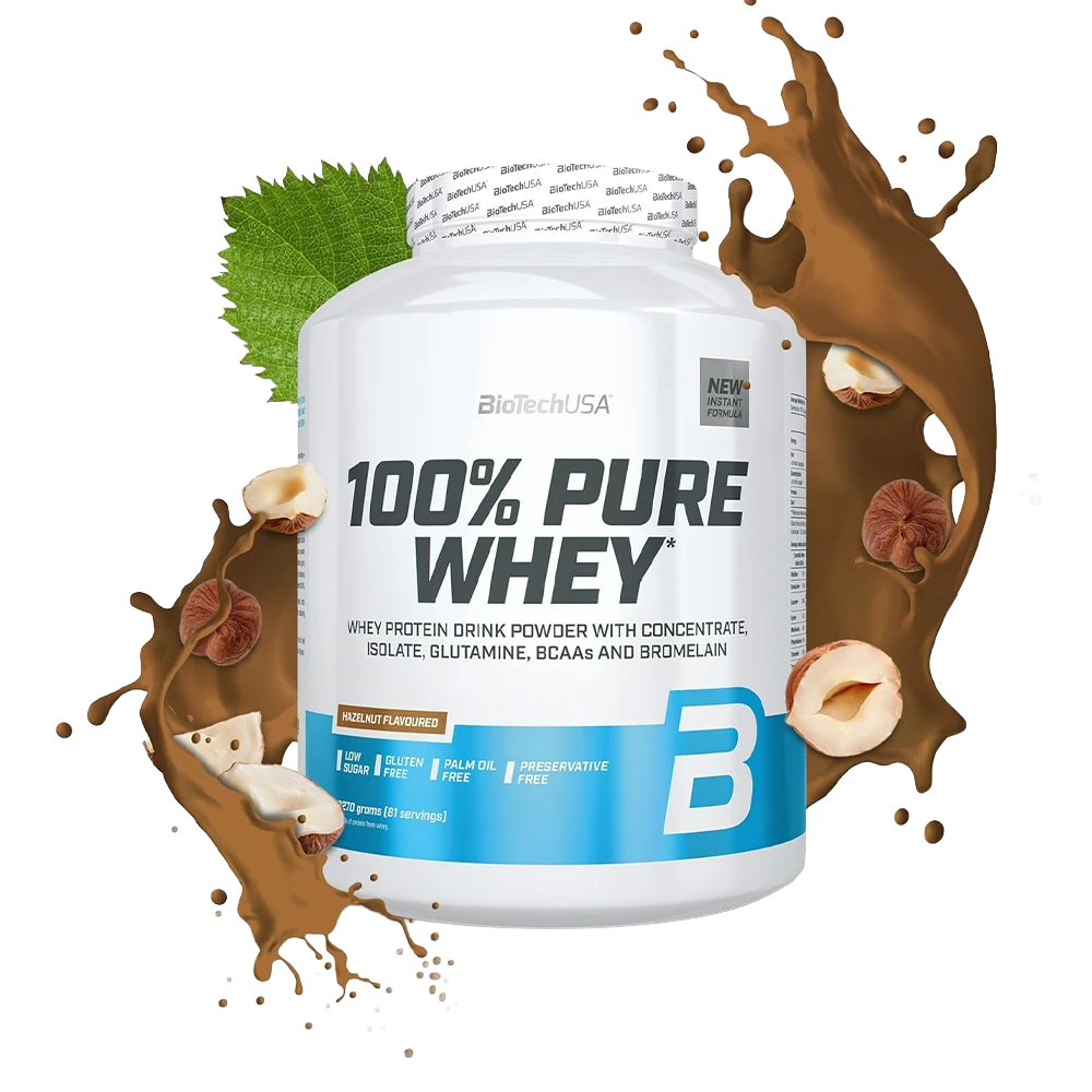 BioTechUSA 100% Pure Whey Proteina 5 Lb