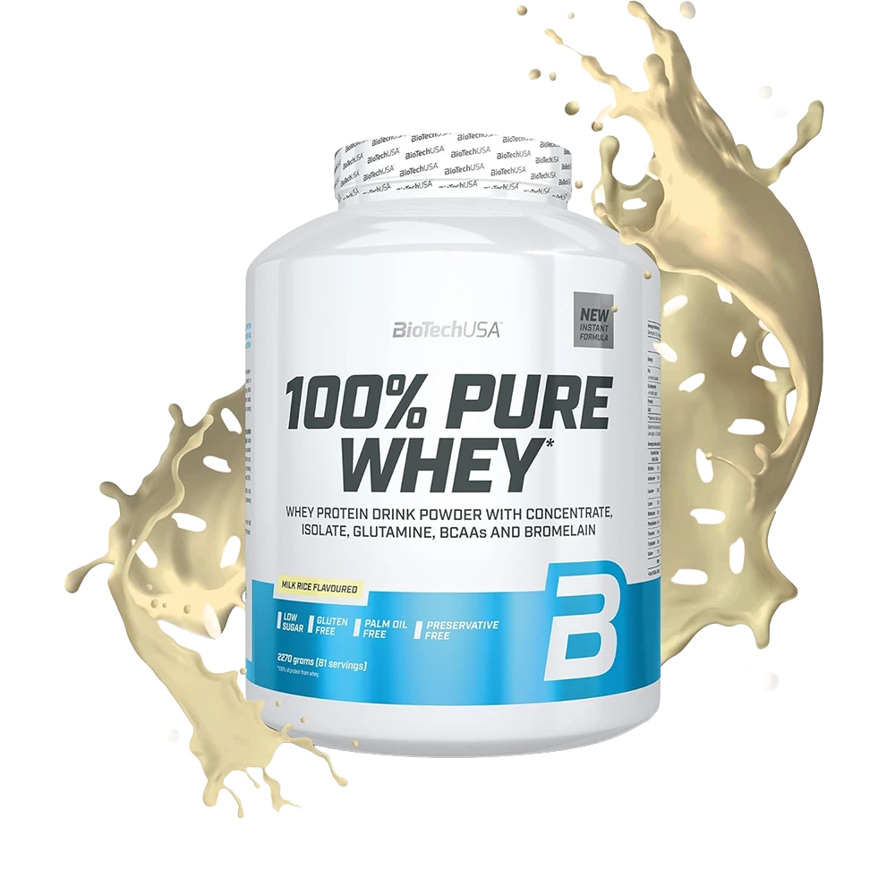BioTechUSA 100% Pure Whey Proteina 5 Lb