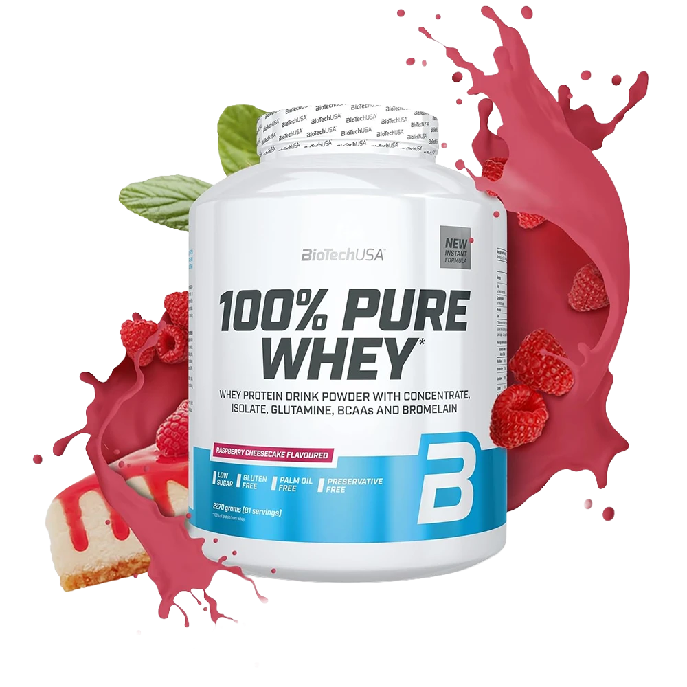 BioTechUSA 100% Pure Whey Proteina 5 Lb
