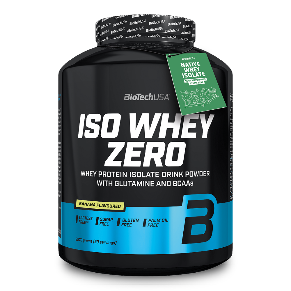 BioTechUSA Iso Whey Zero Proteina Aislada 5 Lb Proteínas onelastrep.cl