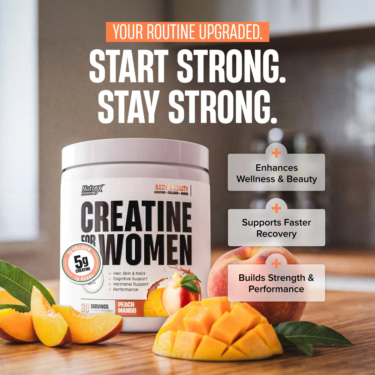 Nutrex Creatine For Women [30 Servicios]