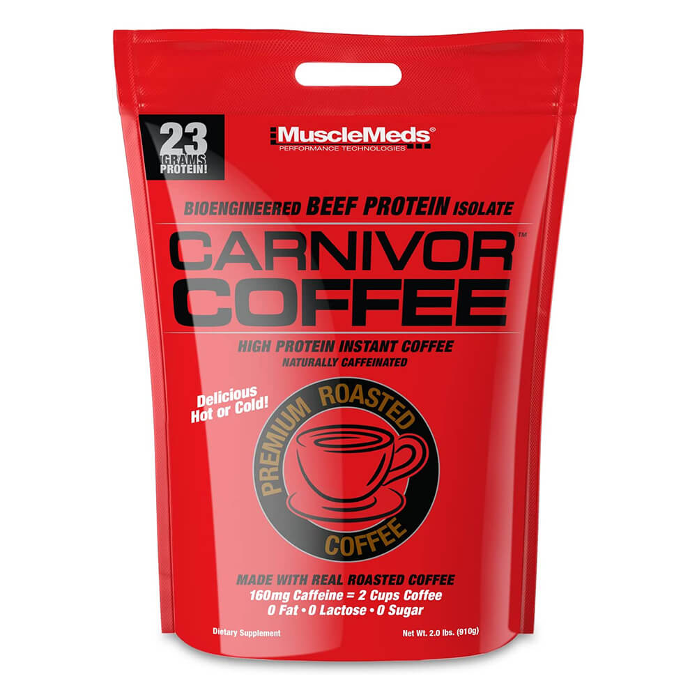 MuscleMeds Carnivor Coffee Proteina Cafeina Energizante 2 Lb Proteínas onelastrep.cl