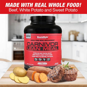 MuscleMeds Carnivor Lean Meal Proteina Reemplazo Comida Integral 4.2 Lb Proteínas onelastrep.cl