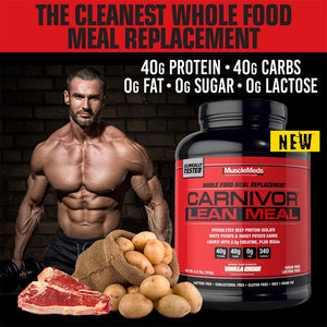 MuscleMeds Carnivor Lean Meal Proteina Reemplazo Comida Integral 4.2 Lb Proteínas onelastrep.cl