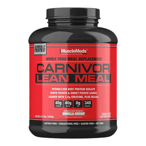 MuscleMeds Carnivor Lean Meal Proteina Reemplazo Comida Integral 4.2 Lb Proteínas onelastrep.cl