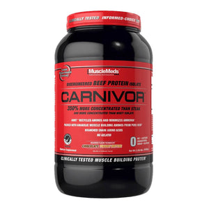 Proteína Carne Carnivor MuscleMeds 28 Porciones Chocolate Peanut Butter onelastrep.cl