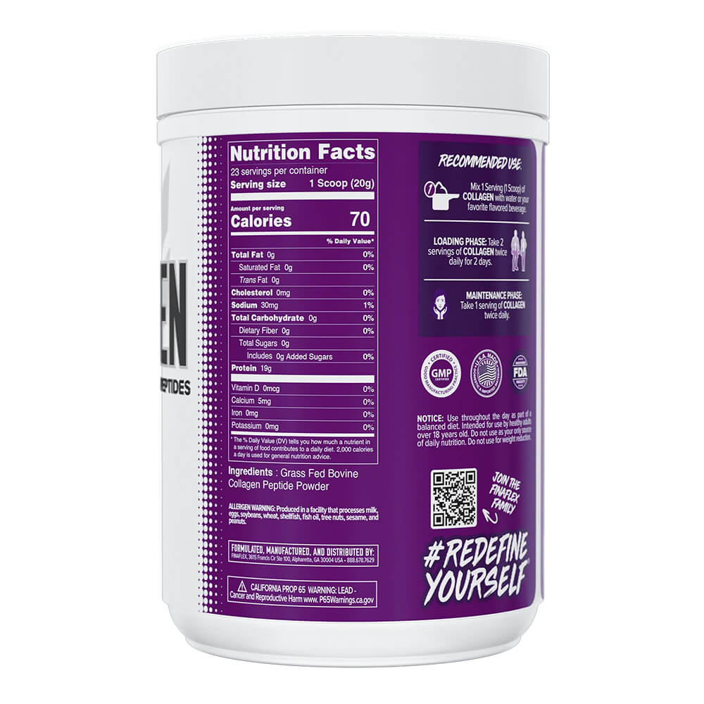 Finaflex Pure Collagen Colageno 1 Lb