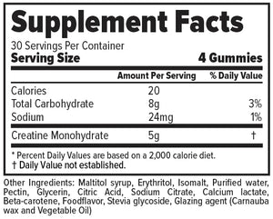 Finaflex® Creatine Gummies - Strength & Size Support [120 Gummies]