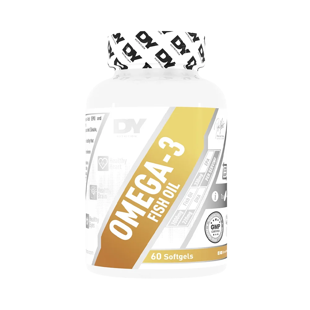 DY Nutrition - Omega‑3 Fish Oil [60 Softgels 330 mg EPA | 220 mg DHA]