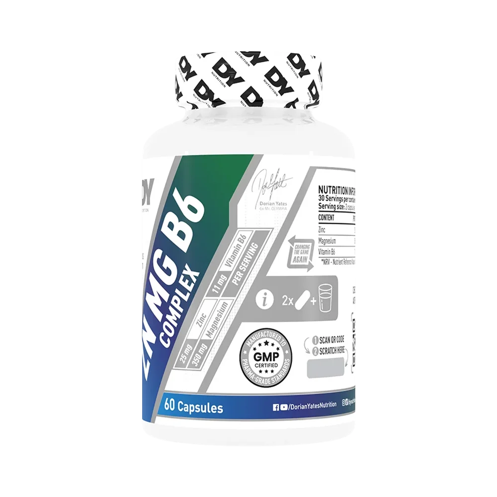 DY Nutrition - ZN MG B6 Complex [60 Capsulas]