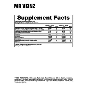 Dragon Pharma MR. VEINZ Stim-Free Pump Pre‑Workout