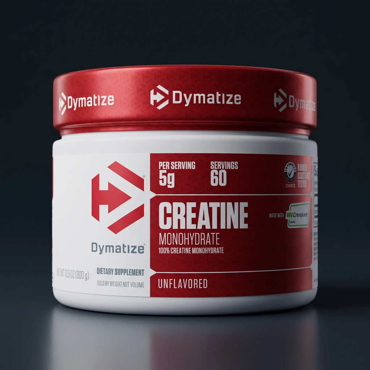 Dymatize Creatine Monohydrate Red [Creapure®] - 300 Gr