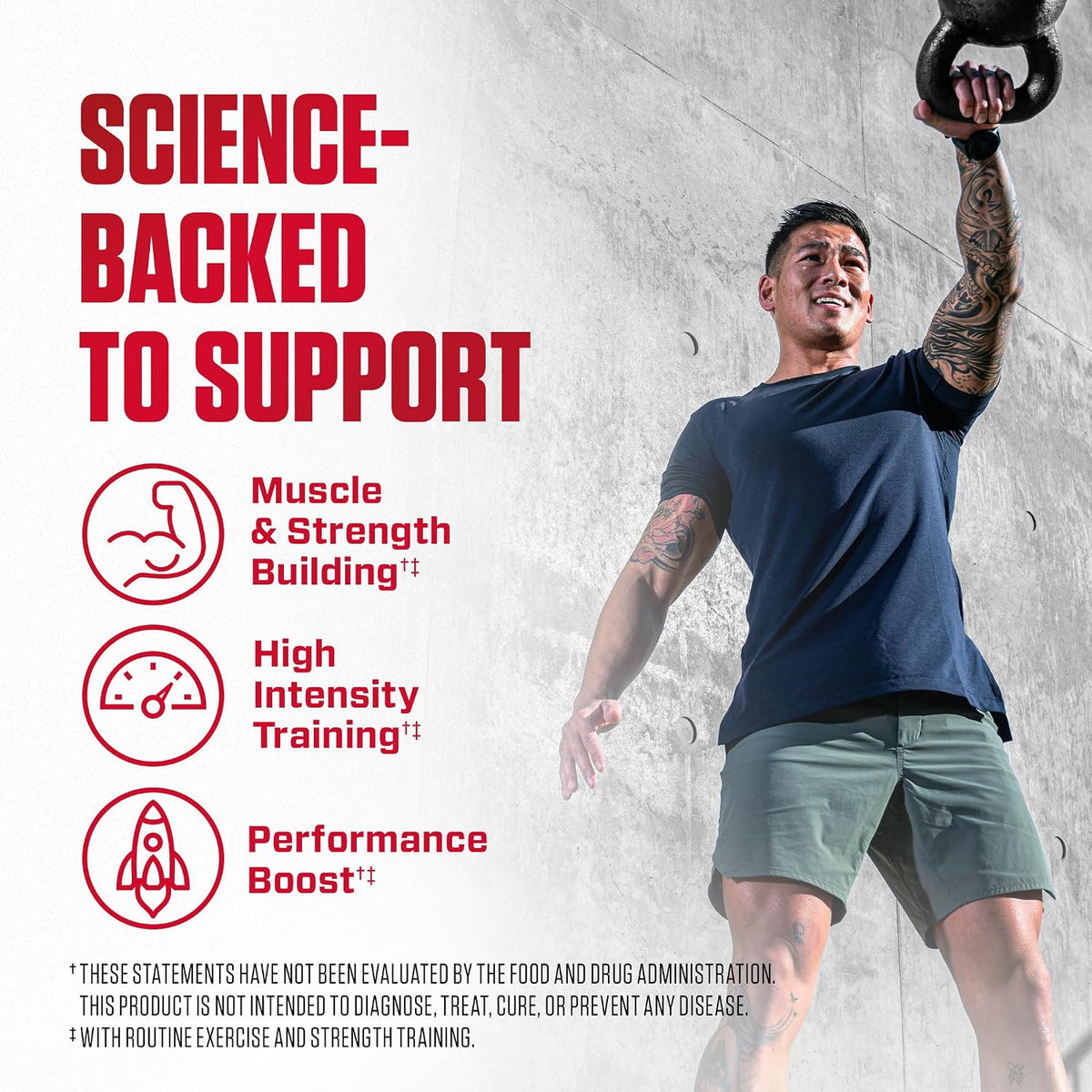 Dymatize Creatine Monohydrate Red [Creapure®] - 300 Gr