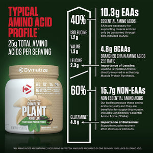 Dymatize Complete Plant Protein Vegana 15 Servicios Proteínas onelastrep.cl