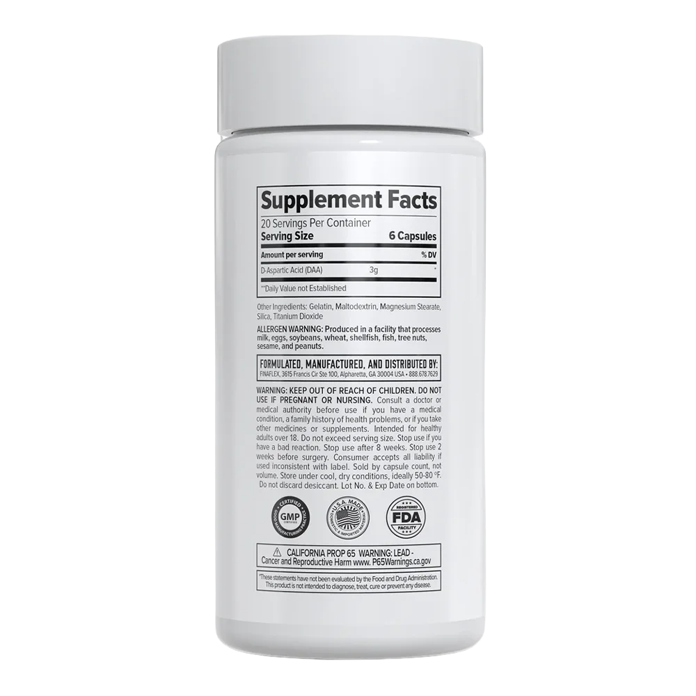 Finaflex Pure Test Precursor Natural Testosterona 120 Capsulas