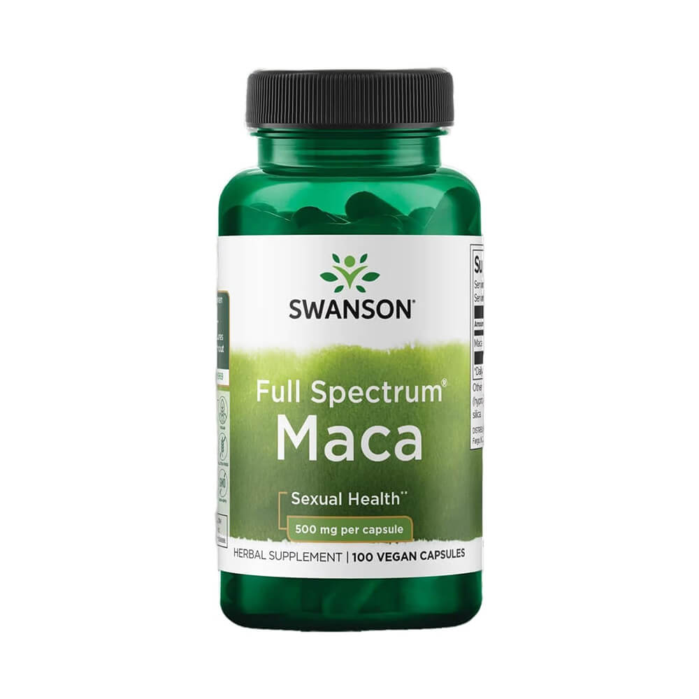 Swanson Full Spectrum Maca - 500 mg [100 Capsulas]