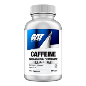 GAT Sport Caffeine - 200 mg de Energía Pura [100 Tabletas]