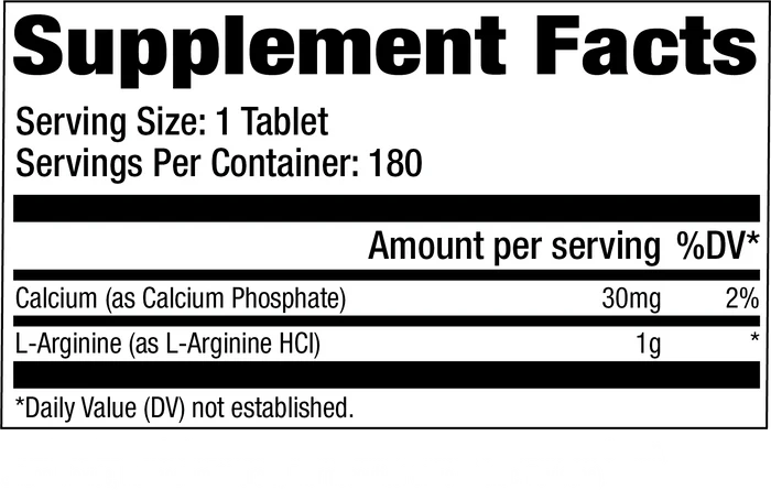 GAT Sport L-Arginine Precursor Oxido Nitrico 180 Tabletas
