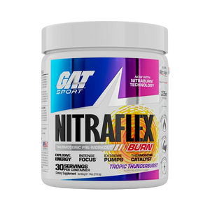 GAT Sport Nitraflex BURN - Pre-Entreno Termogénico [30 Servicios]
