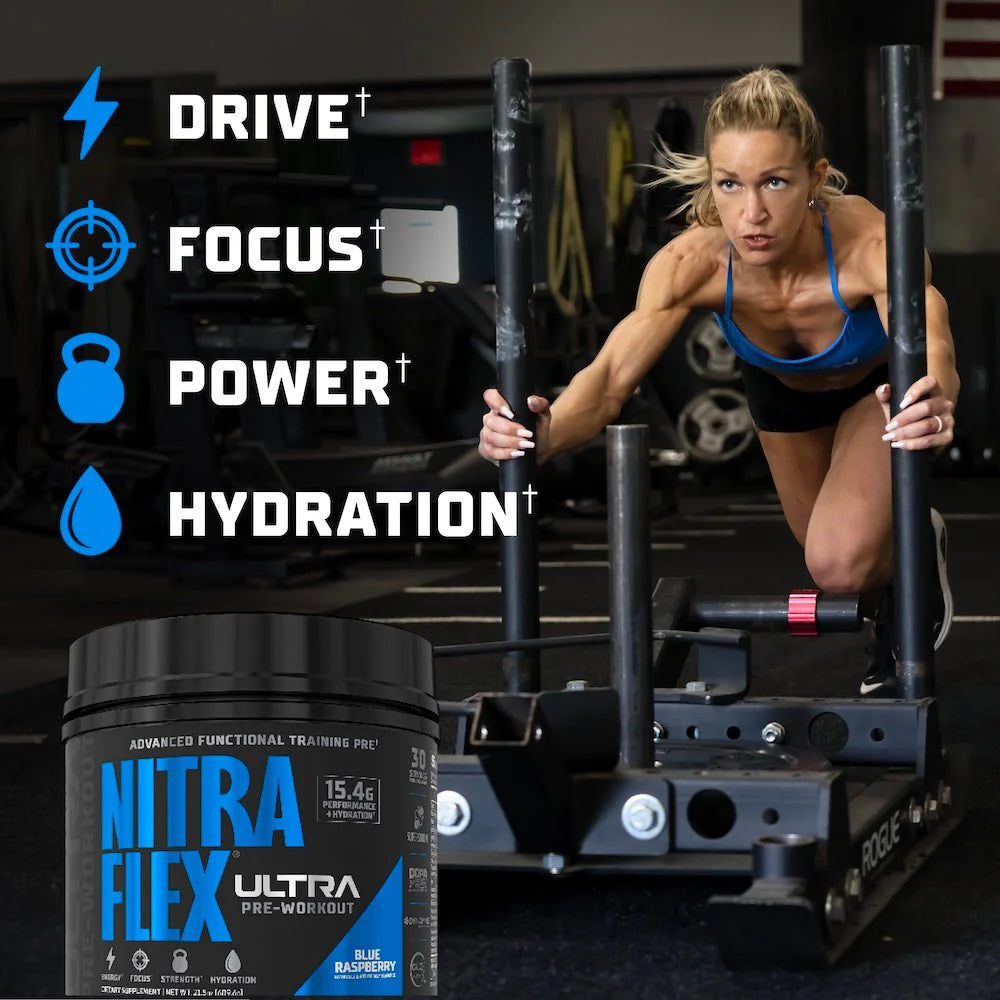 GAT Sport Nitraflex ULTRA - Pre-Entreno de Alta Potencia [30 Servicios]