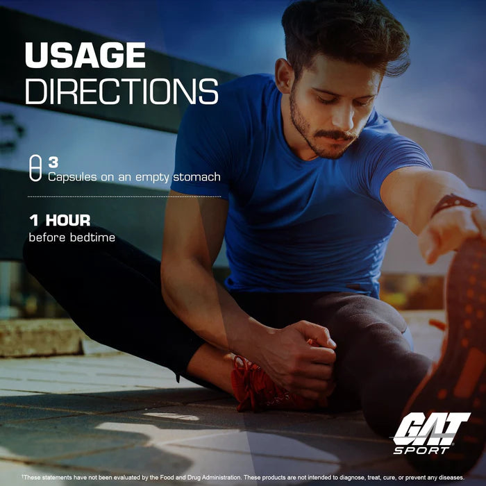 GAT Sport ZMAG‑T - Overnight Recovery Support [90 Capsulas]