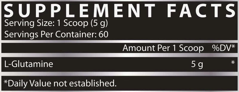 Nutrex Glutamina Pura 300 Gr Informacion Nutricional
onelastrep.cl