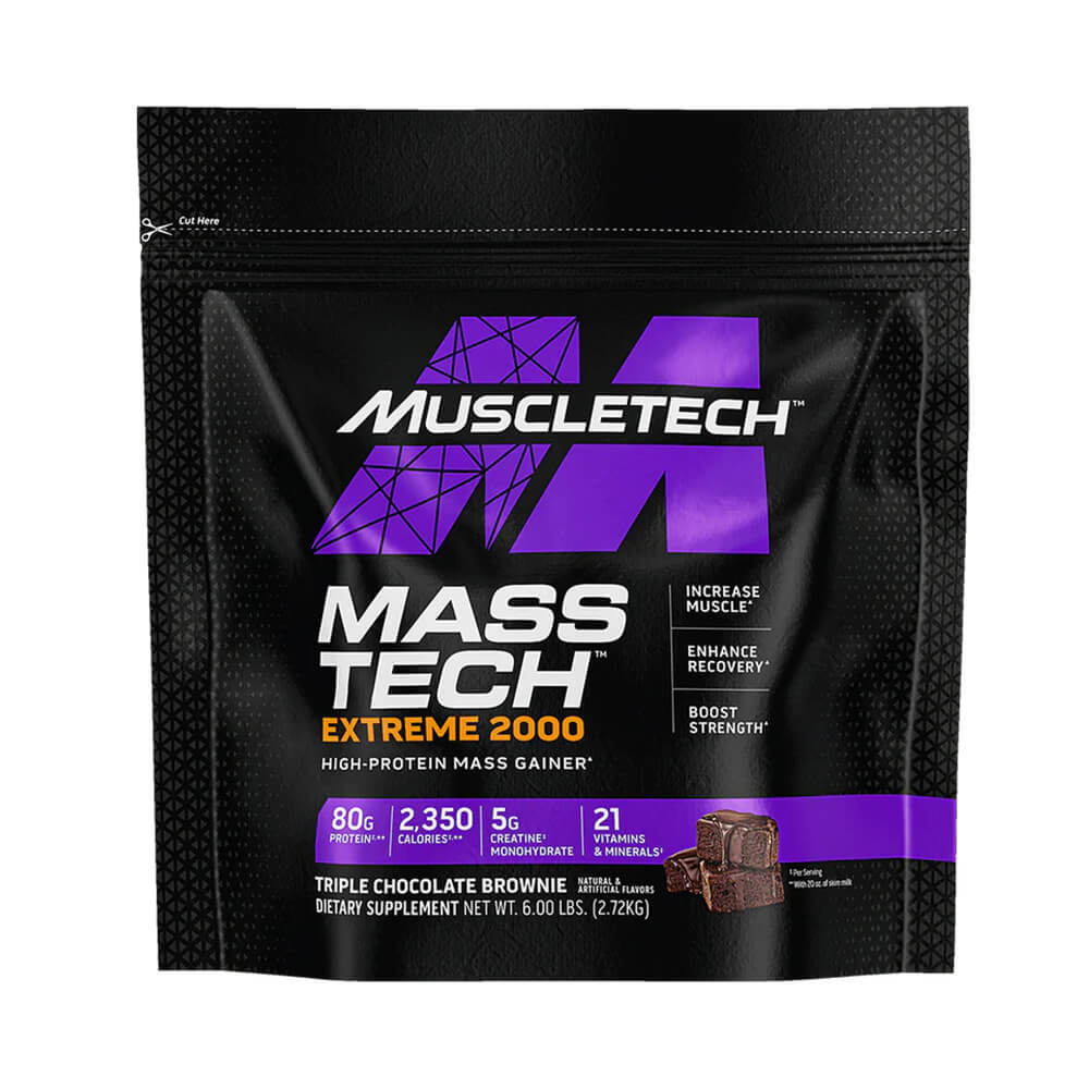 Muscletech Mass-Tech Extreme 2000 Ganador de Masa 6 Lb