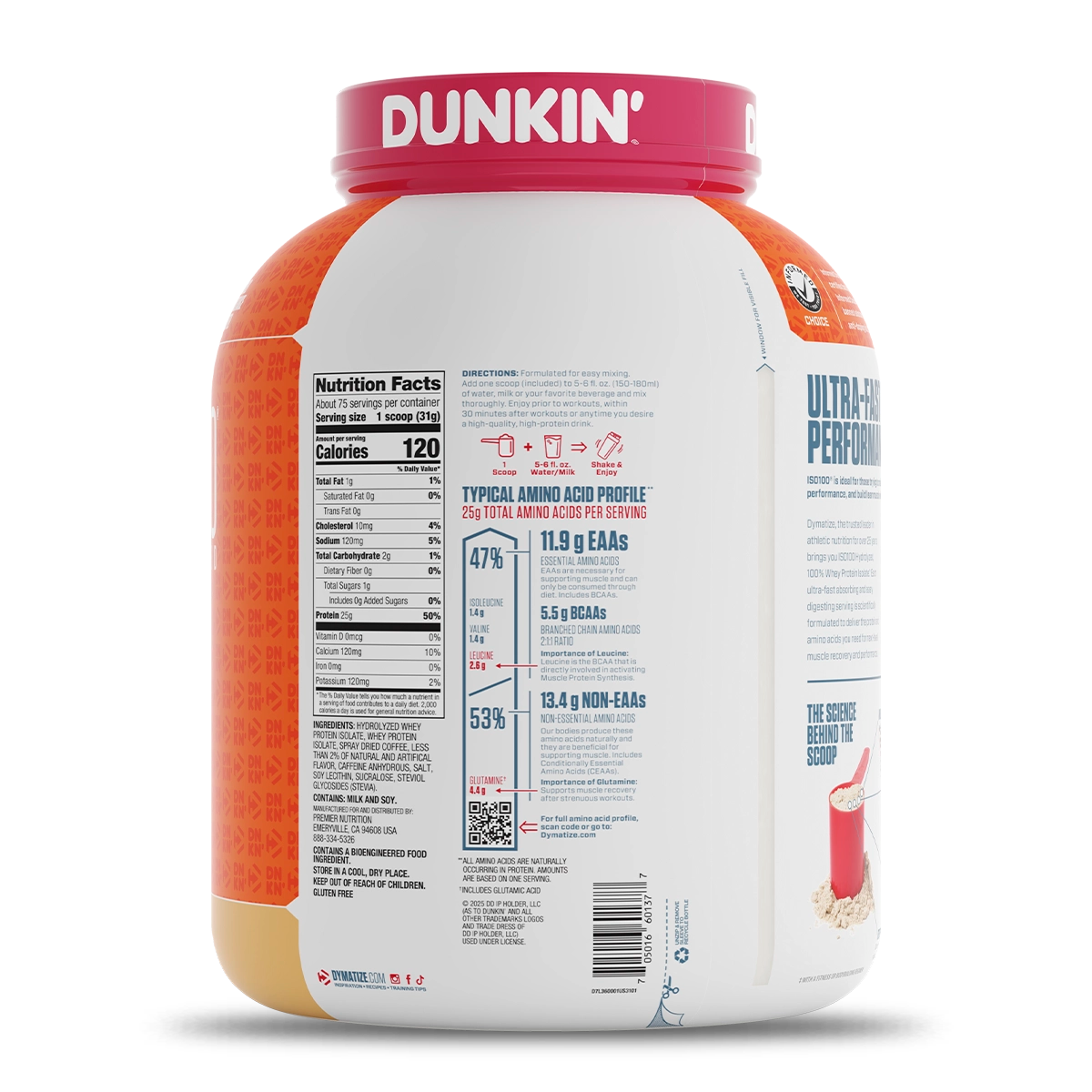 Dymatize ISO100 Dunkin’ - Edicion Limitada [5 Lb]