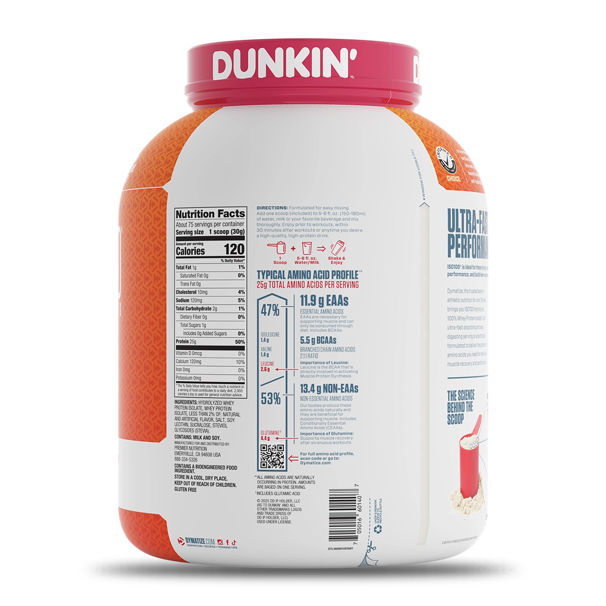 Dymatize ISO100 Dunkin’ - Edicion Limitada [5 Lb]